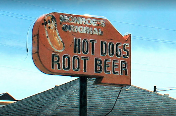 Monroes Original Hot Dog - From Web Site (newer photo)